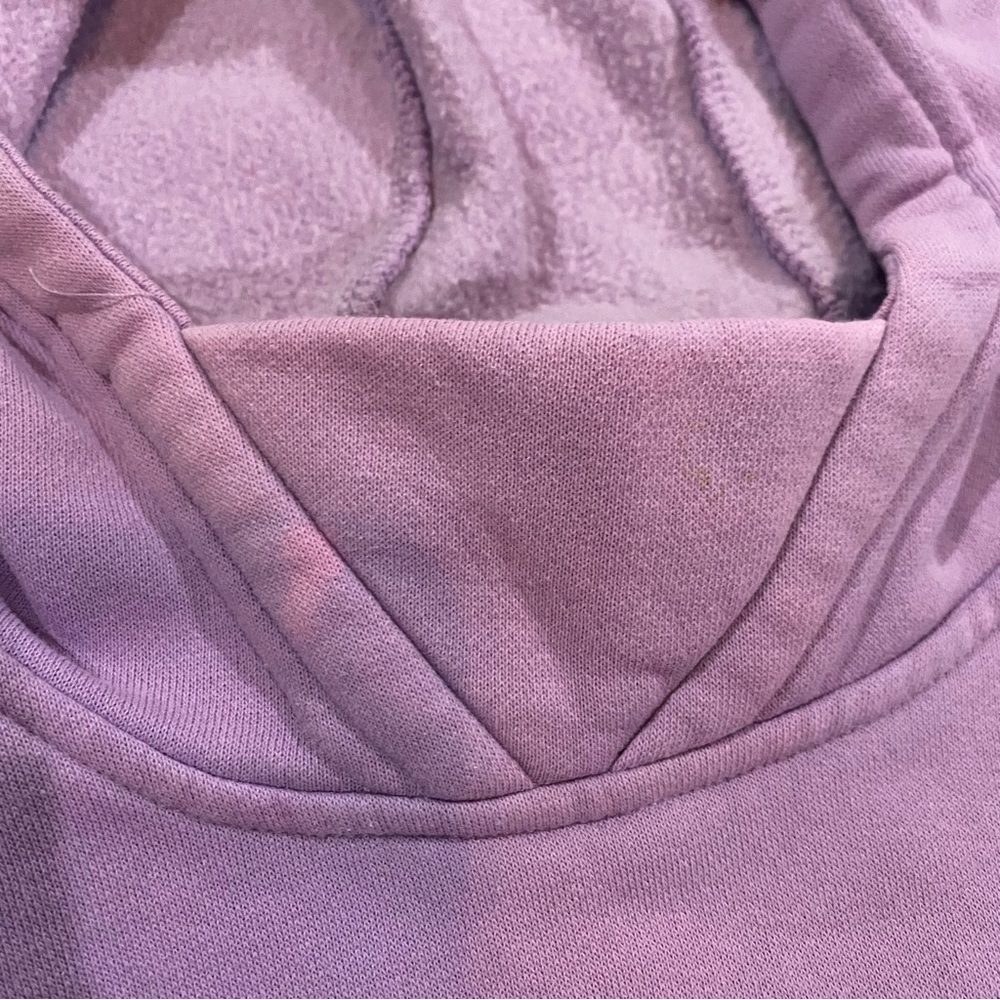 Girls lilac Nike hoodie - Picture 6 of 9